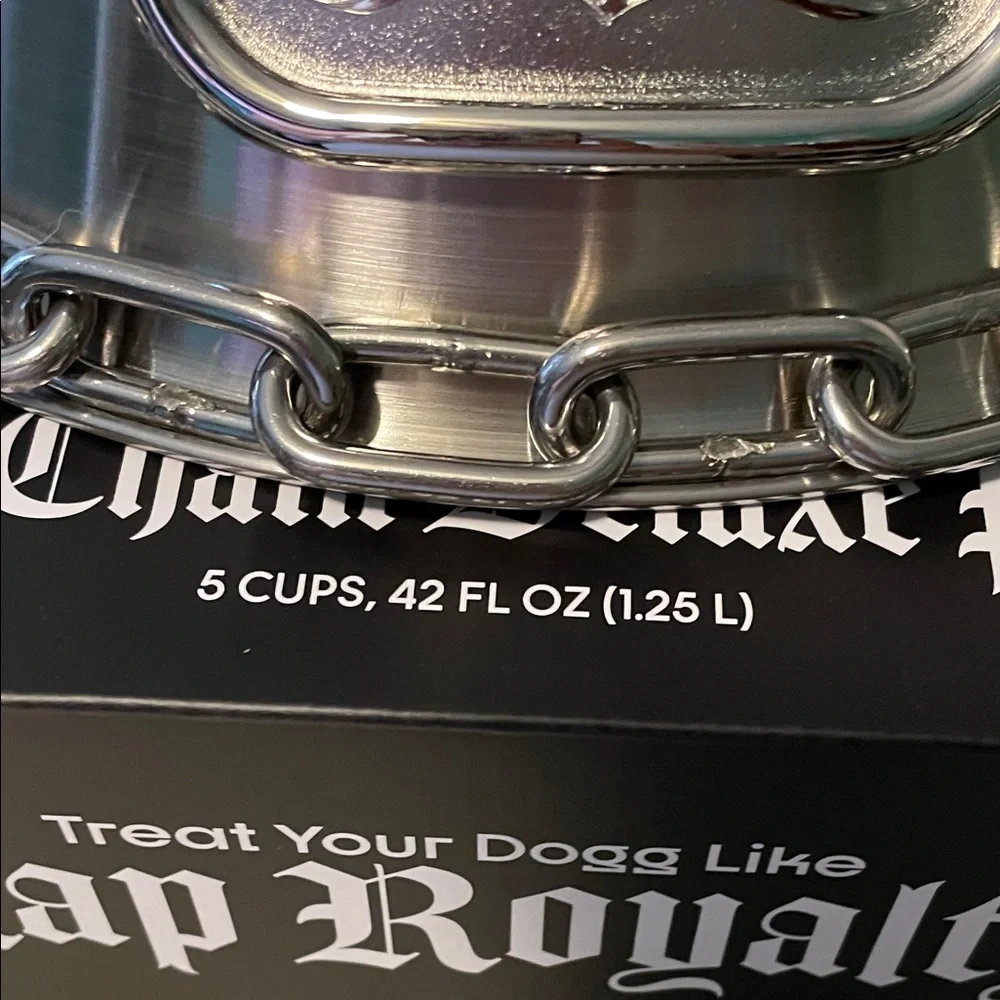 Snoop Dogg Stainless Steel Pet Bowl set (2)